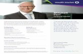 Mitchell Parr - Amazon S3€¦ · Mitchell Parr Financial Adviser October 2017 – Wealth Market Pty Ltd – General advice disclaimer: this document has been created by Wealth Market