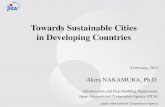 Towards Sustainable Cities in Developing Countries...Animals Infrastructure/ Urban Management Institutions/ Social System Economic system Infrastructure services Urban space Human