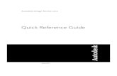 QuickReferenceGuide - Autodesk...Keyboard shortcuts Right-click menus The application menu button, ribbon tabs, palettes, and toolbars are used most often to invoke a command. You