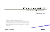 Exynos 4412 - Boardcon · Important Notice Samsung Electronics Co. Ltd. (“Samsung”) reserves the right to make changes to the information in this publication at any time without