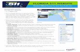 Introduction to the Florida 511 Website - FL511 Newsroom...Introduction to the Florida 511 Website Page 1 of 4 Map Legend » Go to FL511.com » The homepage features an interactive