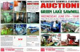 WEDNESDAY, JUNE 5TH – 10AM Green Lake, Sask. • DEBARKER • … · from Saskatoon and 35 minutes from Meadow Lake, Sask, where the closest accommodation is. Meadow Lake has an