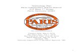 Technology Plan Paris Independent School District€¦ · Technology Plan Paris Independent School District 310 West 7th Street Paris, Kentucky 40361 ... e-rate approvals for 2018-2019,