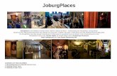 JoburgPlaces · JoburgPlaces JoburgPlaces is the initiative of Gerald Garner, author of Spaces & Places – Johannesburg and JoburgPlaces, among others. Gerald has been offering fascinating