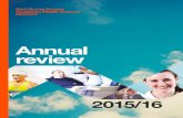 Annual review · 2019. 10. 11. · Annual review 2015/16 A 3 Annual review 2015/16 KSS AHSN 2 Contents Better health, better care, better value 3 Spreading innovation, improving health,