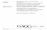 GAO-12-130T Information Security: Additional Guidance ... · 10/6/2011  · address cloud computing information security, and (3) our recommendations and subsequent actions taken