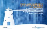 PhilanthroPy and the Future of Work: Dimensions of Change ... · The intent of this paper is not to build a consensus about what the future holds or what philanthropy should do. Instead,