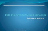 Software Metrics - Northern Kentucky UniversityWhy Software Metrics Help software engineers to gain insight into the design and construction of the software. Focus on specific attributes