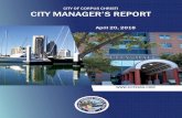 CITY OF CORPUS CHRISTI CITY MANAGER’S REPORT...2018/04/20  · A Plus Janitorial and Mowing Services of Corpus Christi, Texas, for a total amount not to exceed $85,878.34, with two