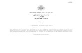 QUESTIONS AND ANSWERS - Parliament of NSW · 2016. 8. 10. · QUESTIONS AND ANSWERS No. 66 TUESDAY 9 AUGUST 2016 (The Questions and Answers Paper published for the first sitting day