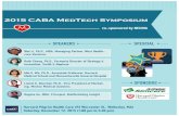 2015 CABA MedTech Symposium...Prior to BioMarketing Insight she worked for companies such as Merck & Co., Gen-zyme Corp., NMT Medical, and Radi Medical (St. Jude Medical) in various