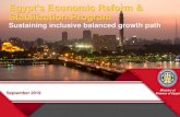 Egypt’s Economic Reform & Stabilization Programenterprise.press/wp-content/uploads/2019/09/MoF-Presentation-CEB… · Egypt’s Economic Reform & Stabilization Program Sustaining