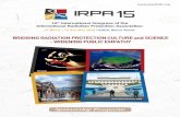 BRIDGING RADIATION PROTECTION CULTURE and SCIENCE ...739E4C04-14F6-4D8B-800F... · 02 IRPA15 Bridging Radiation Protection Culture and Science – Widening Public Empathy 03 Speak