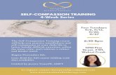 4-Week Series SELF-COMPASSION TRAINING better handle difficult emotions, soften the inner critic, and