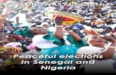 Peaceful elections in Senegal and Nigeria - UNOWAS · 2019. 6. 19. · 1 UNOWASMagazine Together for Peace Quarterly Magazine of the United Nations Office for West Africa and the