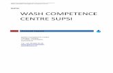 WASH COMPETENCE CENTRE SUPSI · 2014. 4. 2. · 3/13 Objectives of the WASH Competence Centre The WASH Competence Centre was founded at SUPSI on the 22. March 2012, in occasion of