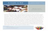 A Guide to RtI Student Support Team · • RtI and Interventions Resources A Guide to RtI ... and Center for the Arts What is Rti and How does it look at aaca? Response to Intervention,