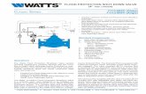 FLOOD PROTECTION SHUT DOWN VALVE (4” andmedia.wattswater.com/F113-6RFP.pdf · • Houston, Texas 77034 • (Ph) 713.943.0688 • (Fx) 713.944.9445 • . 5 X 2 4 1 3. CLOSES VALVE