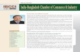 Newsletter IBCCI India-Bangladesh Chamber of Commerce ...Ashish Goupal Prakash Chan Saboo Secretary & CEO Jahangir Bin Alam Board of Directors Bangladesh 2nd largest economy in South