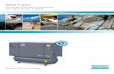 Atlas Copco - Ricardo · Atlas Copco provides optimized compressed air solutions through sustainable productivity. The group’s core business – Compressor Technique – is the