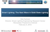 Smart Lighting: The Next Wave in Solid State LightingSmart Lighting Opportunities Energy Efficient Lighting Systems Lighting Systems interfaced to external grid & building systems