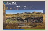 Piñon Ranch - King Land & Water LLC · 2020. 8. 27. · This is big mule deer country and the ranch has been carefully managed over 14 years with a Texas Parks and Wildlife MLD Permit