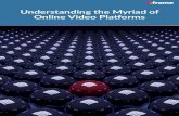 Understanding the Myriad of Online Video Platforms ... · Understanding the Myriad of Online Video Platforms Understanding the Myriad of Online Video Platforms ... There are market