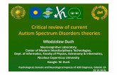 Critical review of current Autism Spectrum Disorders theoriesduch/ref/Autyzm/18-Autism-conf.pdf · For TD persons, variability decreased from childhood into adulthood and increased