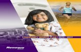 COMMUNITY BENEFIT PLAN | 2015 - 2017 · Our Community Needs Assessment and Community Benefit Plan . In 2014, Renown partnered with the Washoe County Health District in order to complete