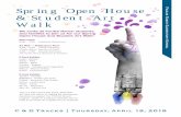 Spring Open House & Student Art Walk€¦ · Mrs. Au - African Art We invite all Foulks Ranch students and families to join us for our Spring Open House and Student Art Walk! This