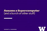 Assume a Supercomputer (and a bunch of other stuﬀfree.eol.cn/edu_net/edudown/cans2015/cans2015pdf/2102/2Chance… · software, hardware and other technologies, as well as human