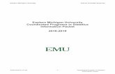 Eastern Michigan University Coordinated Programs in ... · admitted to EMU prior to transcript review and prior to applying to the CP, *with one exception ~ MS students may apply