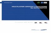 MULTILAYER CERAMIC CAPACITORS for AUTOMOTIVE · 2020. 2. 24. · 05 Size inch Premium Capacitors for Automotive Applications (mm) Thickness (mm) Rated Voltage (Vdc) Capacitance nF