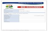 8/2/2/8-2016 27 July 2016 @ 12:00 pm Supply And Delivery Of … · MANAGEMENT PRACTICES MBD 8 23 CERTIFICATE OF INDEPENDENT BID DETERMINATION MBD 9 27 OFFICIAL TENDER FORM 31 FORM
