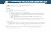 Application for YJA Executive Board - GitHub Pages  · Web view2020. 10. 1. · Along with your link, write a short ... and work, as well! Seeing your resume gives us a quick look