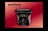 98800296 730/720 NA S1your new Braun shaver. If you have any questions, please call: US residents 1-800-BRAUN-11 1-800-272-8611 Canadian residents 1-800-387-6657 Merci d’avoir fait