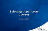 Selecting Upper-Level Courses€¦ · Study Abroad in Seville, Spain •Sports and Entertainment Law (M. Gomez) •Comparative Property Law (Rodriguez-Dod) •Courses satisfy the
