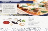 Eggplant Parmesan - Blue Apron · 2014. 9. 2. · coating. In this recipe, you’ll be using them as the binder in eggplant Parmesan. They’ll make sure the breadcrumbs stick to