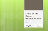 State of the County Health Reportstatic.squarespace.com/.../1385581235692/JacksonCounty.SOTCH.2… · Demographics According to the US Census QuickFacts, the population estimate in
