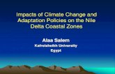 Impacts of Climate Change and Adaptation Policies on the Nile … · 2011. 8. 30. · Egypt. Data from Ouda, 2010 ~ 6000 Km2 (24%) + ~ 2000 Km2 (8%) = 8000 Km2 (32%) 0 500 1000 ...