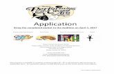 Arts Magnet Application 2017 -2018 · Arts Magnet Application 2 Incomplete applications will not be considered for placement. 1. Choose one or more of the disciplines from the list