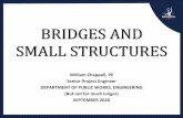 BRIDGES AND SMALL STRUCTURES · •There are 539 LPA bridges in the Marion County bridge inventory. •Federal law requires bridges to be inspected on a routine basis. •Consultants