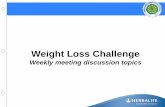 Weight Loss Challenge - Healthy Wealthy Happy conversations.pdf · 1. Your basil metabolic rate (BMR) accounts for approximately 50-75% of the calories burned by an average person