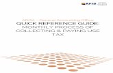 ADOA General Accounting Office QUICK REFERENCE GUIDE Process of...that the proper amount is submitted to the ADOR for your agency’s use tax. 1. Run the AFIS report FIN-AZ-GL-N188