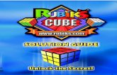 Rubik's Cube 3x3 Solution Guidegym- Title: Rubik's Cube 3x3 Solution Guide Author: Seven Towns Ltd Created
