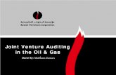 Joint Venture Auditing · Joint Venture (JV) Audit Definition . Process . Independent Examination One of the Parties (Operator) Activities Procedures Expenditures . Defined