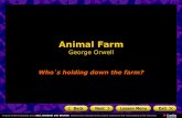 Animal Farm - Welcome to FitzLit!fitzlit.weebly.com/.../animal_farm_introduction.pdf · Animal Farm: Background Animal Farm is an allegory—a story that can be read on two levels.