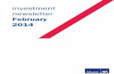 investment newsletter February 2014 - Bharti AXA Life ...€¦ · 10 Yr Gilt Yield (In %) 8.86 8.79 7.87 5 Yr Gilt Yield (In %) 8.98 8.92 7.94 5 Yr Corporate Bond Yield (In %) 9.82