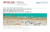 PPP FOR CITIES CASE STUDIES BEACH MAINTENANCE IN … · the metropolitan beach furniture and facilities (last contracts: 397/09 from 2009 and 2245/15 from 2015, beginning in June