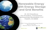 Renewable Energy with Energy Storage and Grid Renewable Energy with Energy Storage and Grid Benefits